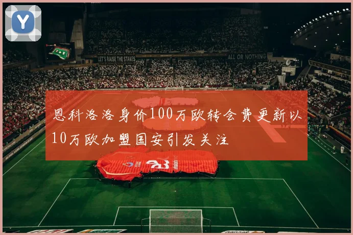 恩科洛洛身价100万欧转会费更新以10万欧加盟国安引发关注