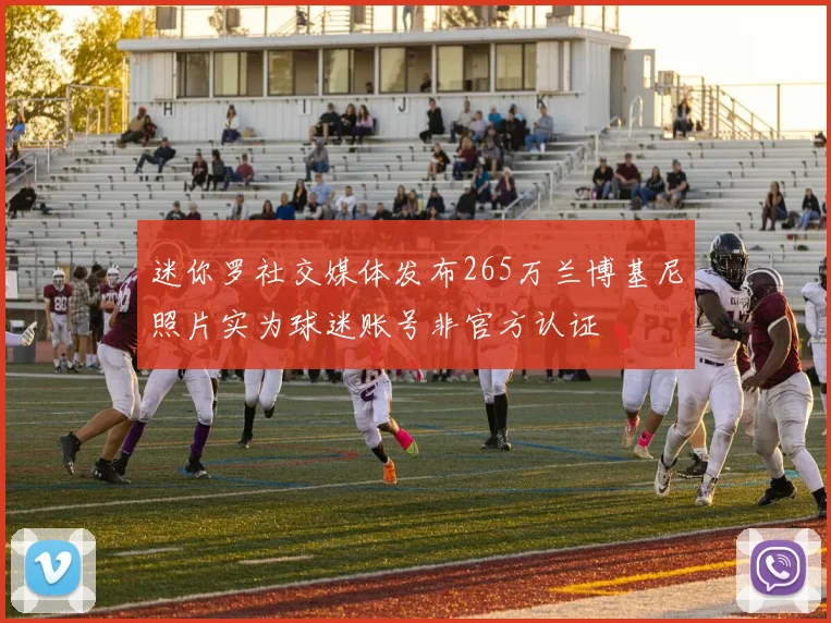 迷你罗社交媒体发布265万兰博基尼照片实为球迷账号非官方认证